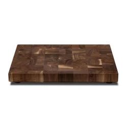 Bloc De Boucher Large 21" X 15" X 2" - Noyer Brun