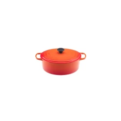 Le Creuset Cocotte Ovale 6,3 L En Fonte émaillée - Flamme