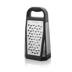 Microplane Râpe à Cinq Côtés En Acier Inoxydable Elite - Noir