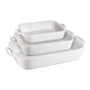 Staub Ensemble De Trois Plats De Cuisson Rectangulaires - Blanc -Accueil - Ustensiles De Cuisine 40501 521 3