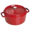 Staub Cocotte Ronde 3,8 L - Cerise -Accueil - Ustensiles De Cuisine 40509 835
