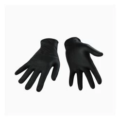 Gants Jetables En Nitrile Noir - XLarge