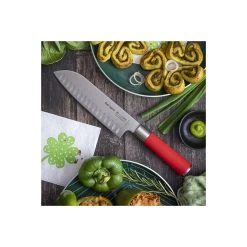 Couteau Santoku 7" - Kullenschliff Red Spirit -Accueil - Ustensiles De Cuisine 8174218k 3