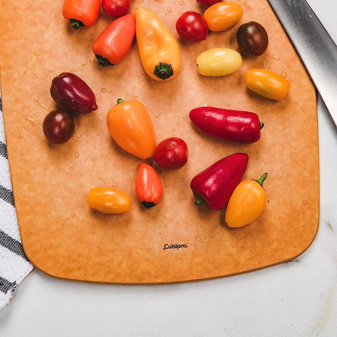 Cuisipro Planche De Fibre De Bois 10" X 15,75" - Naturel 4 Cuisipro Planche De Fibre De Bois 10" X 15,75" - Naturel – Image 2