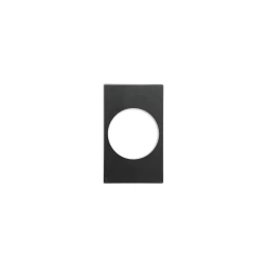 Plaque Intermédiaire à Une Ouverture En Résine - 12"