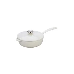 Le Creuset Sauteuse En Fonte émaillée Avec Couvercle 2 L - Blanc