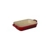 Le Creuset Plat De Cuisson En Fonte émaillée Rectangulaire 4,9 L - Cerise -Accueil - Ustensiles De Cuisine ls2011 3367 1