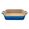 Le Creuset Plat De Cuisson En Fonte émaillée Rectangulaire 4,9 L - Bleuet -Accueil - Ustensiles De Cuisine ls2011 3392
