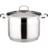 Marmite En Acier Inoxydable Avec Couvercle Le Stock Pot 28 L -Accueil - Ustensiles De Cuisine lsp 36 28l