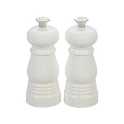 Le Creuset Ensemble Moulins à Poivre Et Sel 4,5" - Blanc