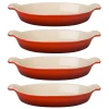 Le Creuset Ensemble De Quatre Plats à Gratin - Cerise