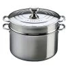 Le Creuset Marmite En Acier Inoxydable 8,5 L Avec Passoire Et Couvercle 2 Le Creuset Marmite En Acier Inoxydable 8,5 L Avec Passoire Et Couvercle -Accueil - Ustensiles De Cuisine ssp3200 26 1