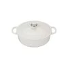 Le Creuset Cocotte Ronde Peu Profonde 6,2 L - Blanche