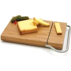 Planche De Bambou Avec Trancheur à Fromage